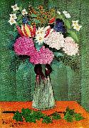 blommor i vas, Henri Rousseau